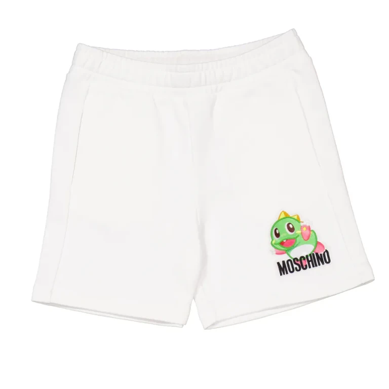 Moschino Boys Puzzle Bobble Embroidred Shorts