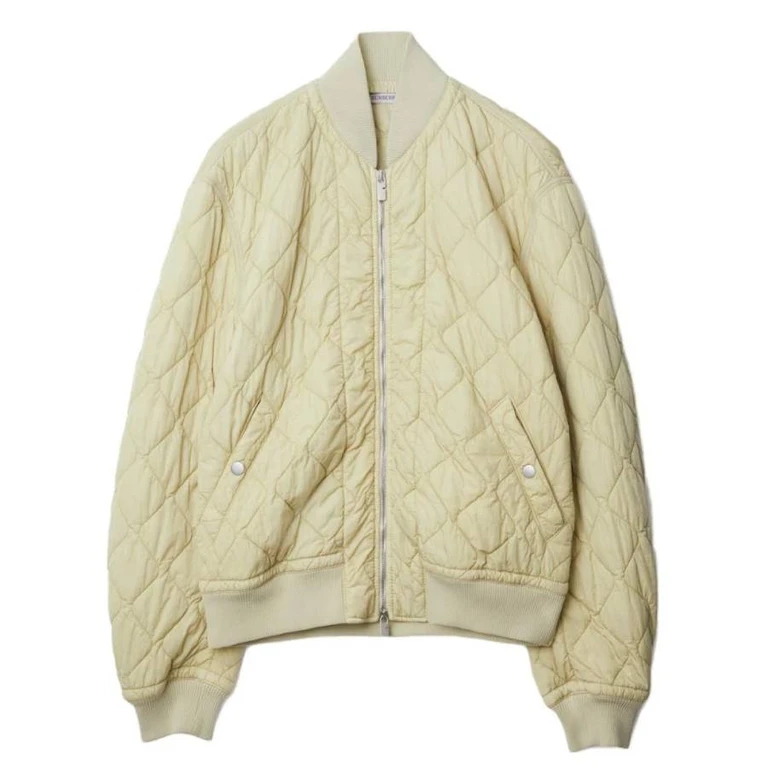 Burberry Quilted Nylon Bomber Jacket