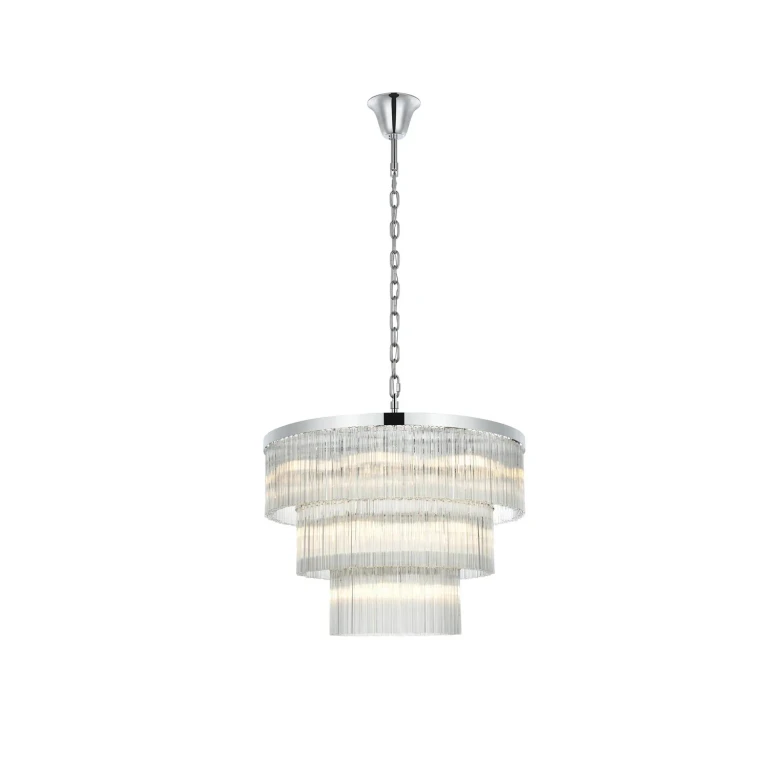 Chrome Chandelier from the Harlow Collection