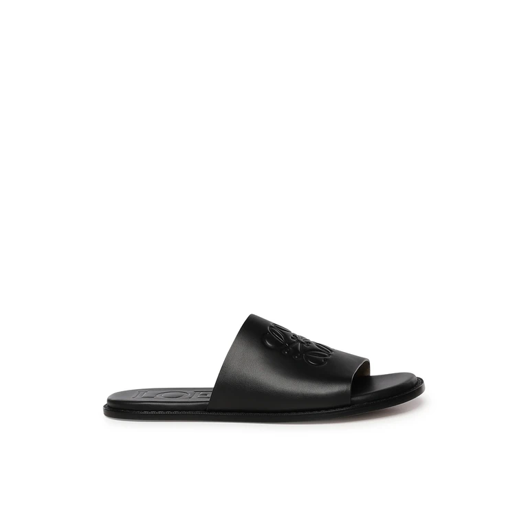 Loewe Sandals Black Calfskin - Men