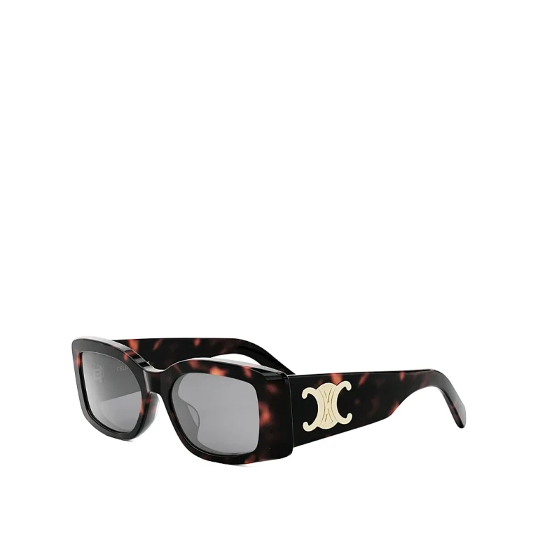 Celine Triomphe Square Sunglasses, 53mm