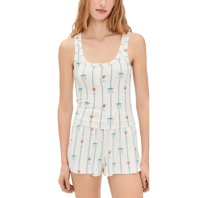 Z Supply Espresso Martini Tank Vanilla Ice M