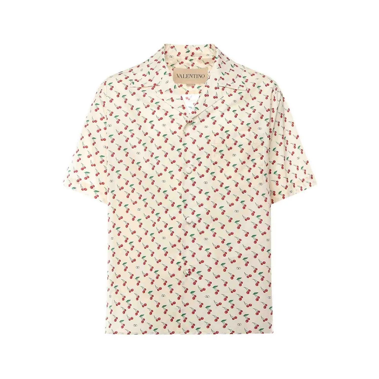 Valentino Garavani Bowling Cherryfic Hemd