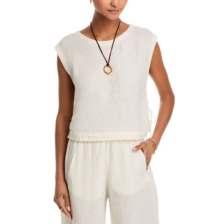Velvet by Graham & Spencer Tavia Side Tie Top