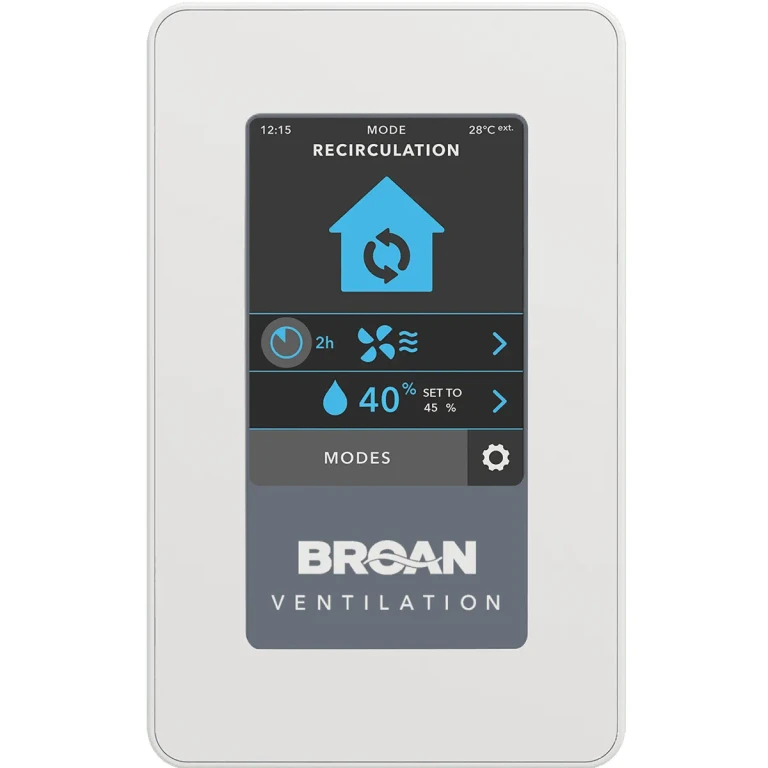 Broan Advanced Touchscreen Control (VTTOUCHW)