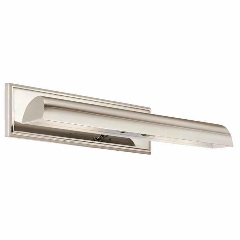 Polished Nickel LED Picture Light from the Carston Collection