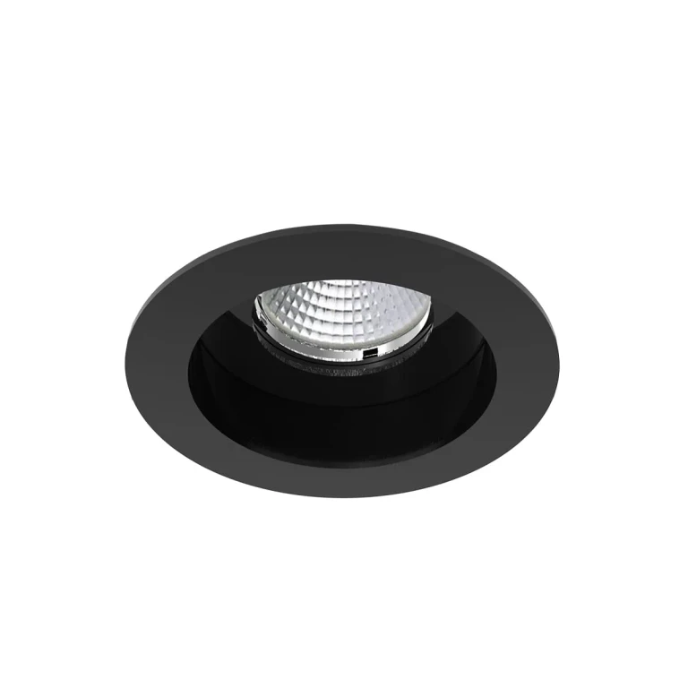 Black One Light Downlight