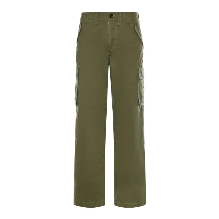 Burberry 休闲裤 - 绿色