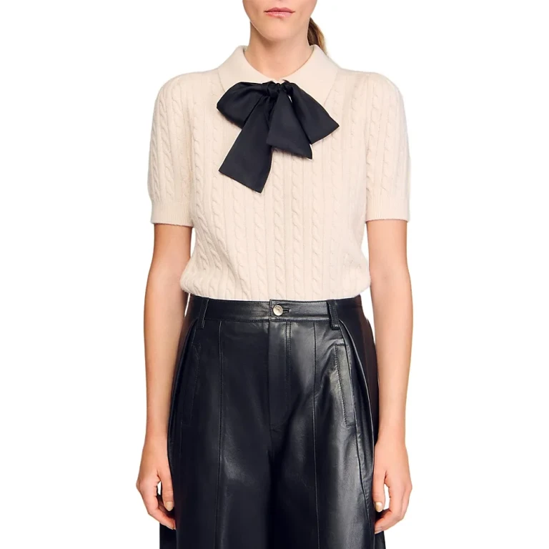 Sandro Polo Neck Knit Sweater