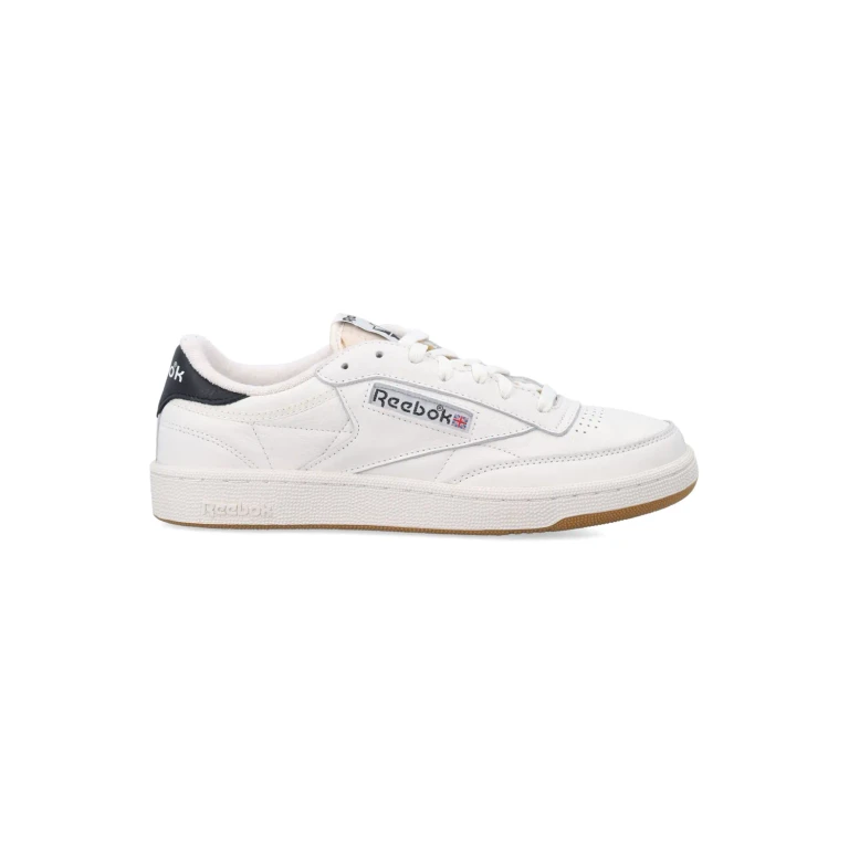 Club C 85 Vintage Leather Sneakers with Contrast Logo and Rubber Sole (100233953RN953)