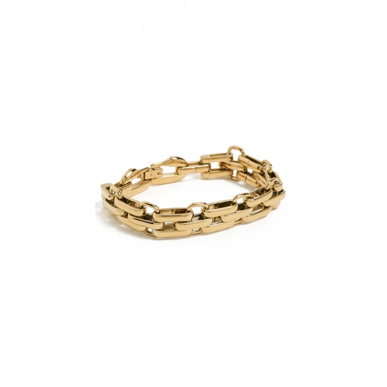 JENNY BIRD Slim Penelope Bracelet High Polish Gold S