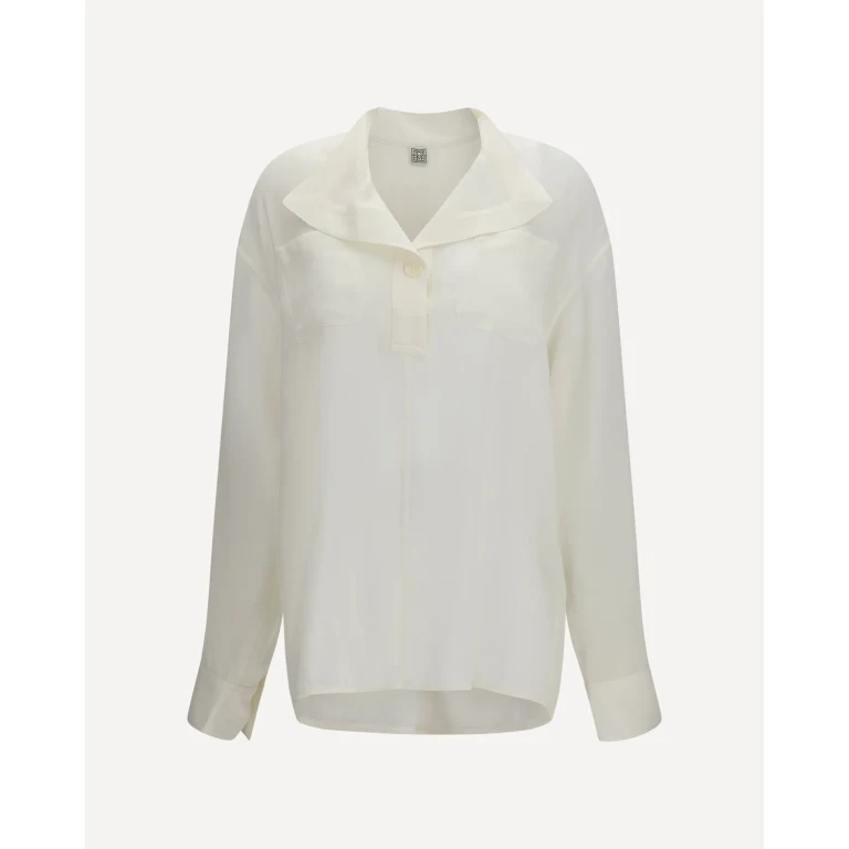 TOTEME Layered-collar Shirt Female 36