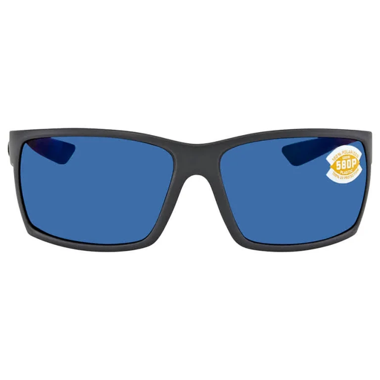 Costa Del Mar REEFTON Blue Mirror Polarized Polycarbonate Mens Sunglasses RFT 98 OBMP 64
