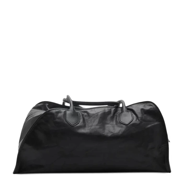 Burberry Black Mens Medium Shield Duffle Bag