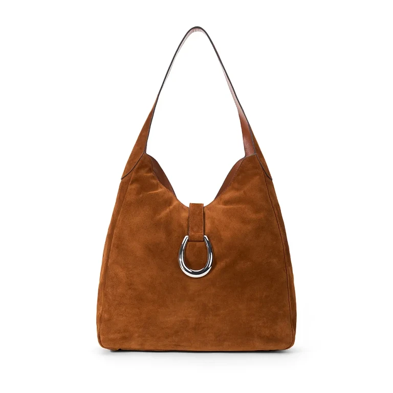 Staud Maya Suede Hobo Bag