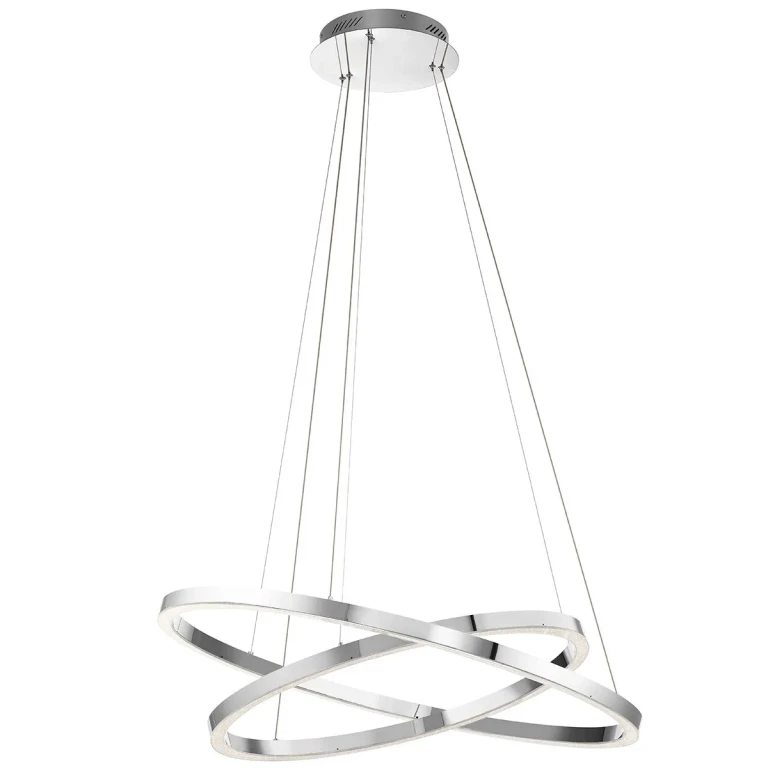 Chrome LED Pendant from the Opus Collection