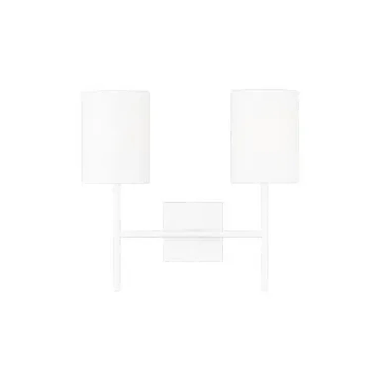 Matte White Wall Sconce from the Key Collection