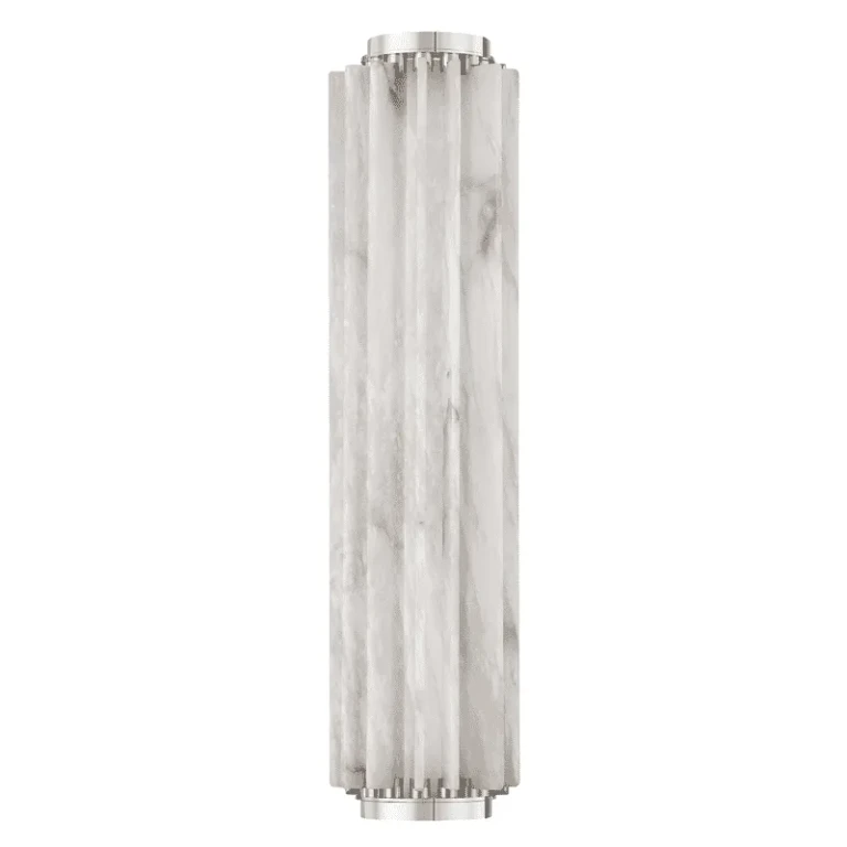 Polished Nickel LED Wall Sconce from the Hillside Collection