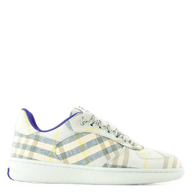 Burberry Terrace Check Low-Top Sneakers