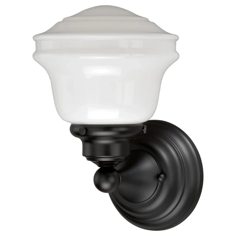 Huntley 1-Light Bathroom Vanity Light in Oil Rubbed Bronze