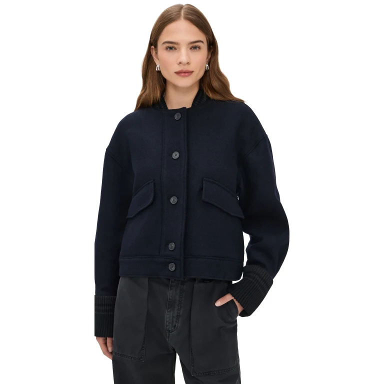 IRO Isatis Coat Dark Navy 38