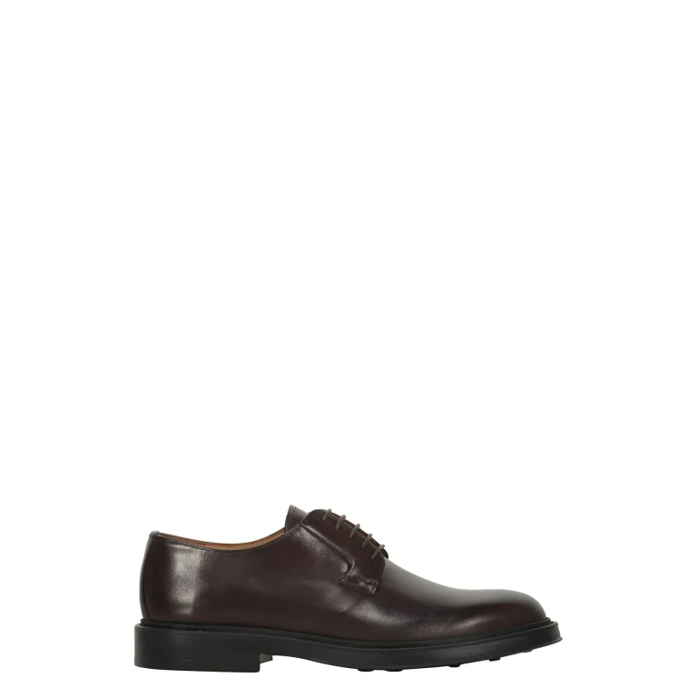 Doucal's Leather Oxford Shoes