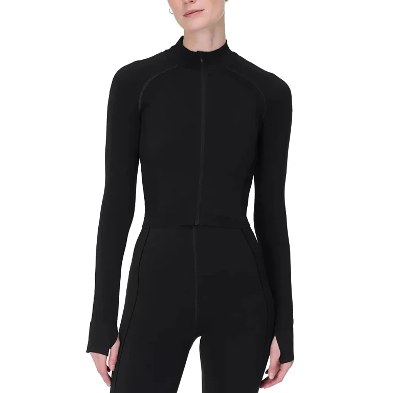Sweaty Betty Athlete Cropped Zippered Top