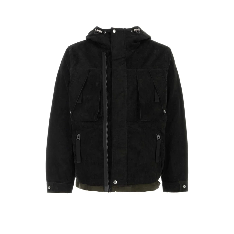 Sacai Black Corduroy Jacket