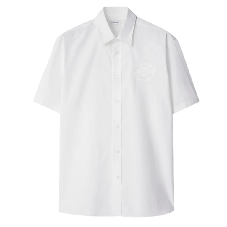 Burberry EKD Short-Sleeved Cotton Shirt