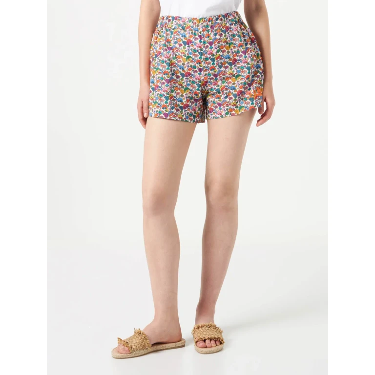 MC2 Saint Barth Lierre Multicolor Cotton Shorts