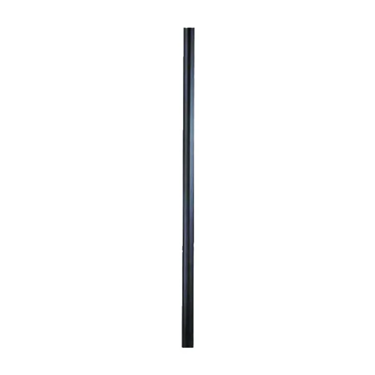 Matte Black Commercial Grade 8-ft Post from the Commercial Grade Direct Burial Posts Collection