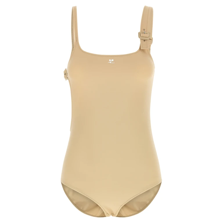 Beige Polyamide Bodysuit Clothing - Women