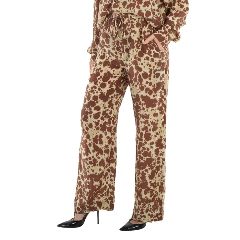 Nanushka Tie Dye Polyka Relaxed-Leg Pants