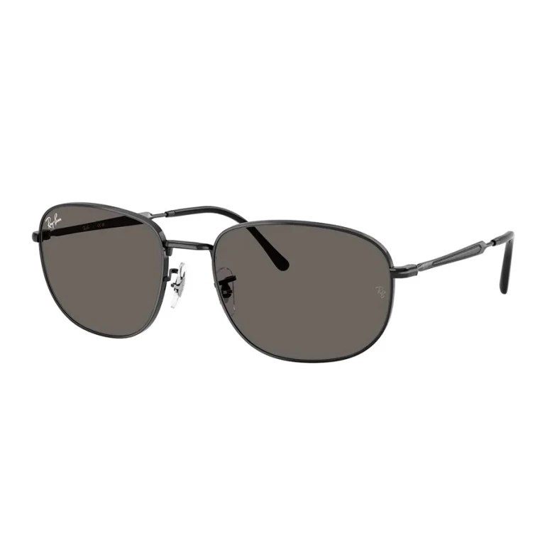 Ray Ban Dark Grey Square Unisex Sunglasses RB3754 002/B1 60