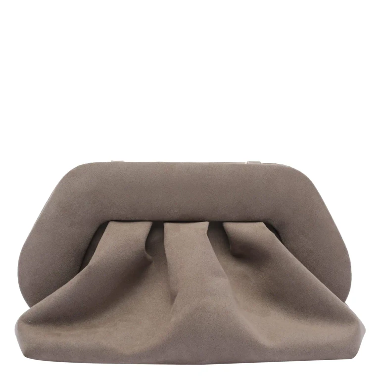 THEMOIRÈ Clutch Woman color Dove Grey (TMFW25TSUE58)