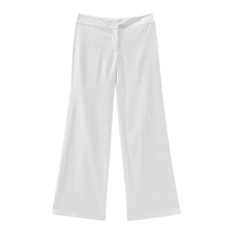 Genny Pantalons Décontractés - Blanc