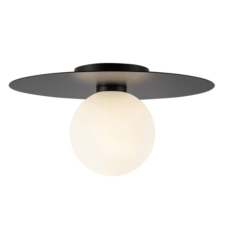 Black LED Flush Mount from the Elixir Collection
