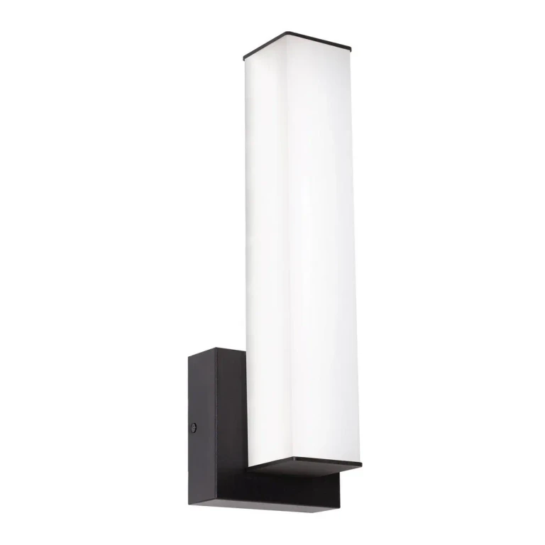 Black LED Wall Sconce from the Tad Collection
