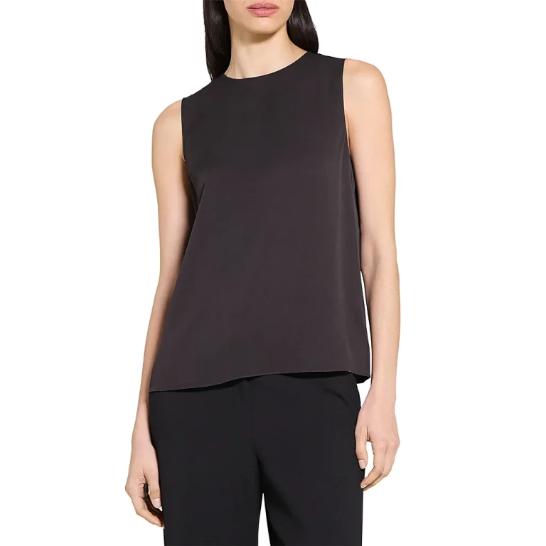 Theory Silk Sleeveless Top