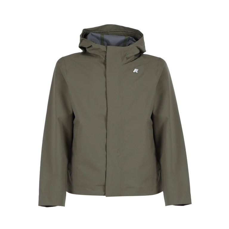 K-Way JACKO STRETCH 2L JACKET Green Giubbino Corto - Men