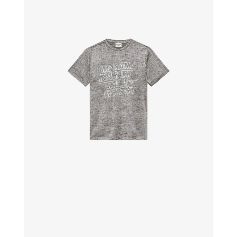T-shirt Zoeline - Femme - Gris-argenté - Taille XS - Marant Étoile