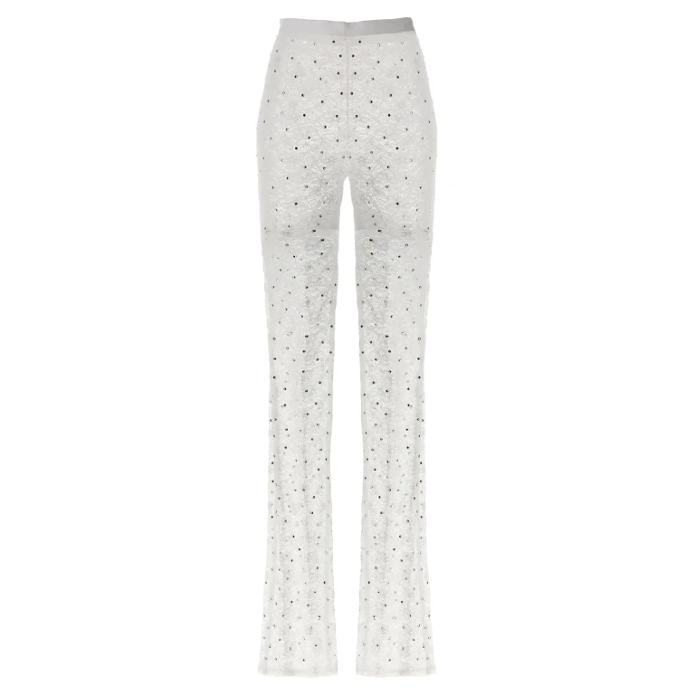 Alessandra Rich Leggings - Blanc