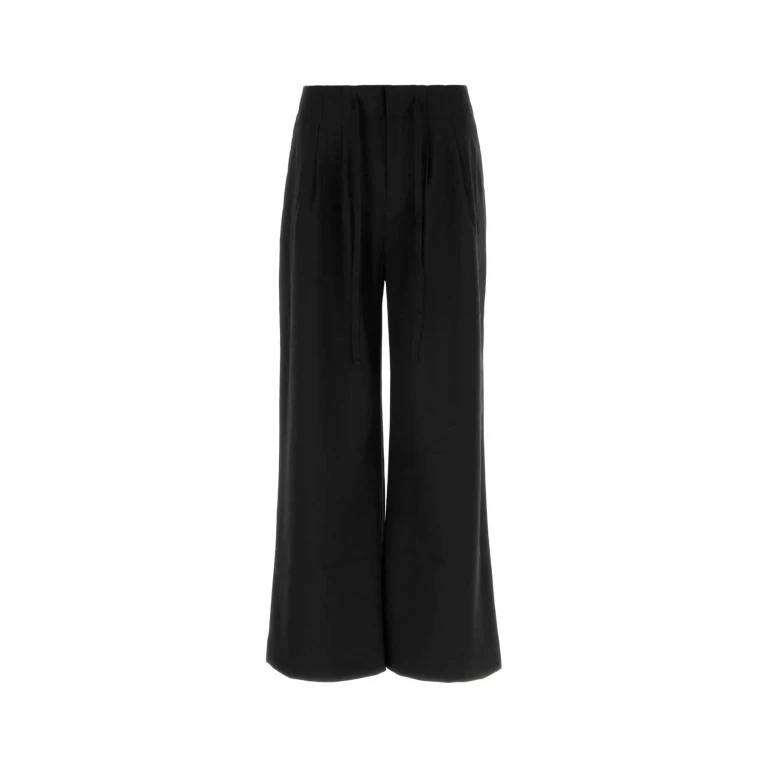 PT Torino Black Stretch Cotton Pant