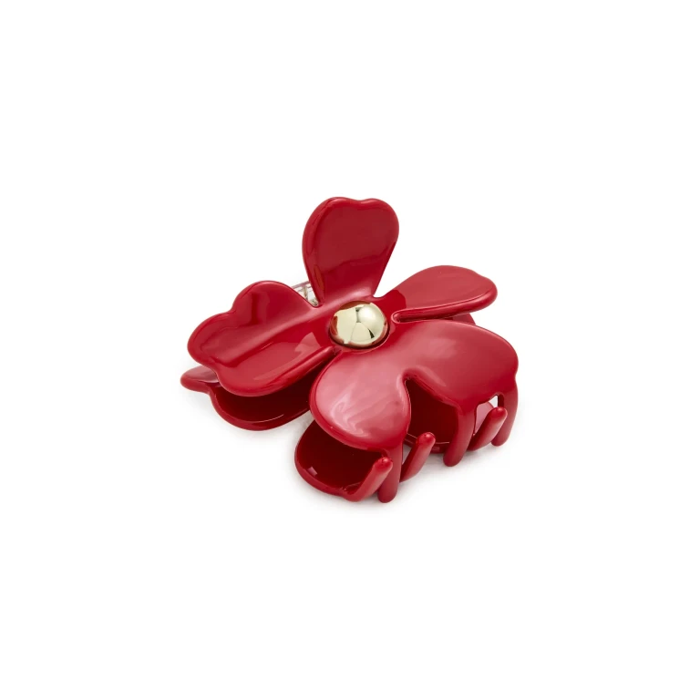 Lele Sadoughi Lily Claw Clip Gold One Size