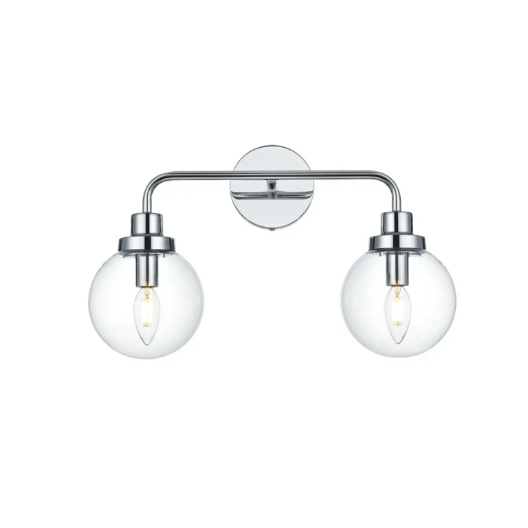 Chrome Wall Sconce from the Hanson Collection
