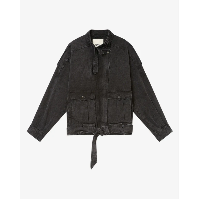 Veste Isalya - Femme - Noir Délavé - Taille 34 - Isabel Marant