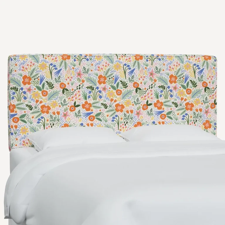 Cabecero Rifle Paper Co. Elly con estampado floral multicolor