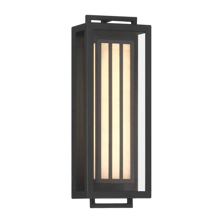 Sand Coal LED Outdoor Wall Mount from the Eastly Collection