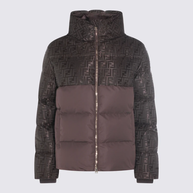 Fendi Ff Nylon Down Jacket