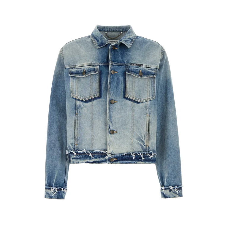 Maison Margiela Denim Jacket Washedblue Giubbini - Men